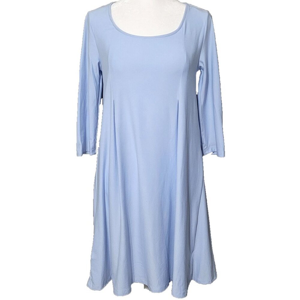 NWT Pink Rose Blue Swing Dress Size M